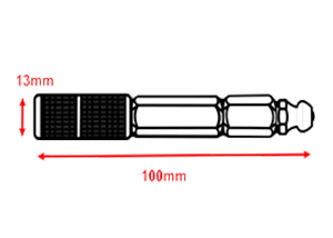 Saking 13mm series injection packer dimension diagram 2